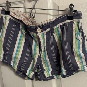 Pink Victorias Secret Vintage Striped Women's Shorts Size 2 EUC